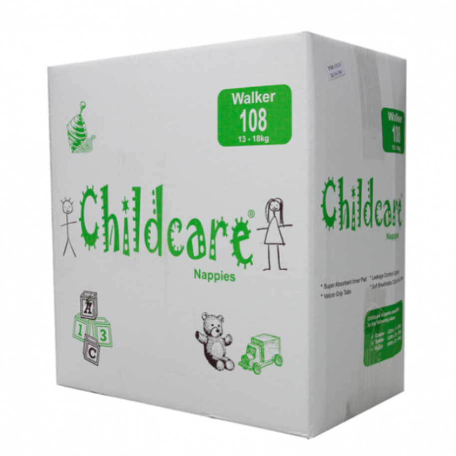 Childcare Nappies Walker 108'S
