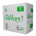 Childcare Nappies Toddler 120's