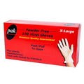 Clear Powder Free Vinyl Gloves Small