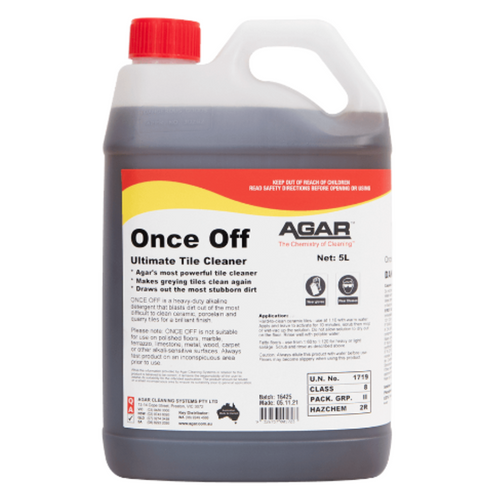 AGAR Once Off 5L