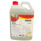 5L Agar Exit carpet detergent jug with red cap, carpet cleaning solution for wool