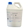 5L bottle of 6.25% bleach with blue cap for cleaning, stain and germ removal