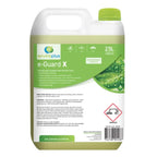 Enviroplus e-Guard X 2.5L concentrated cleaner and disinfectant bottle with green cap