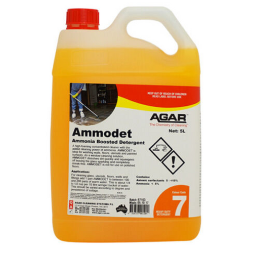 Agar Ammodet Ammonia Boosted Detergent 5L
