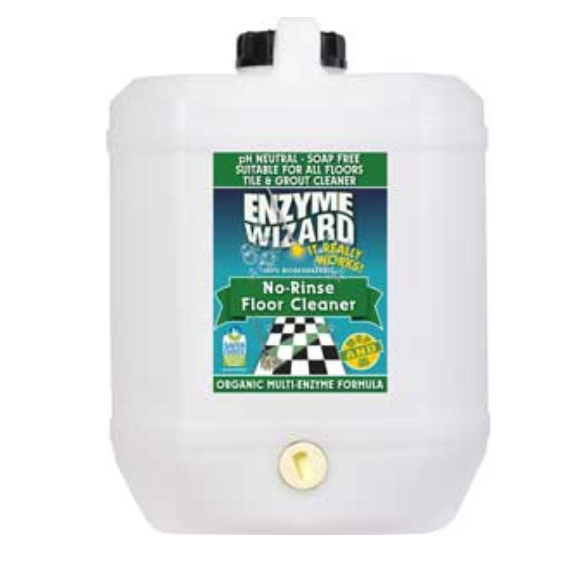 No Rinse Floor Cleaner Enzyme Wizard 10 Litre