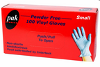 Clear Powder Free Vinyl Gloves Medium
