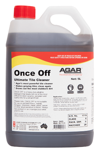 Agar Once Off 5L 